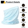 Unique Bargains Breathable Sun Protection Fishing Cycling Neck Gaiter Face Mask - 4 of 4