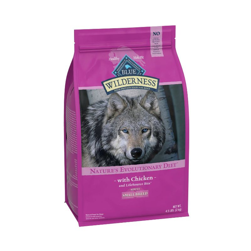Blue Buffalo Wilderness High Protein Natural Adult Small Breed Dry Dog Food with Chicken, 6 of 11