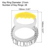 Unique Bargains Key Organizer Portable Keyring Holder Keychain Storage Management for Home Office Apartment - 2 of 4
