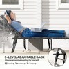Aghana Digitals Foldable Outdoor Lounge Chair with 5-Position Recline, 600D Oxford Fabric, Side - 4 of 4