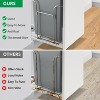 GustoWave Adjustable Slide Out Shelf for Waste Can Under Kitchen Sink, Trash Can Not Included - 4 of 4