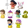 Fisher-Price Little People Toddler Toys Disney Princess Story Duos 8-Piece Figure Set for Preschool Pretend Play Ages 18+ Months - 4 of 4