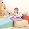 Foam Climbing Blocks for Toddlers, Waterproof Toddler Climbing Toys, Baby Jungle Gym Indoor Lightweight, Foam Play Gym 6PCS - 2 of 4