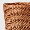 Light Weave Wastebasket Natural - Threshold™ : Target