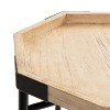 Kate and Laurel Occonor Octagon Side Table Wood - image 2 of 4