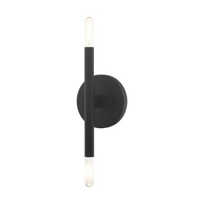 Livex Lighting Copenhagen 2 - Light Wall Light in  Black