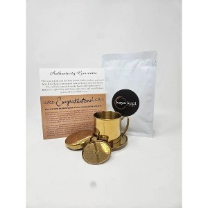 Kaya Kopi Premium Kaya Kopi From Indonesia Wild Palm Civets Process Arabica Whole Coffee Beans with Coffee Filter - 1 of 4