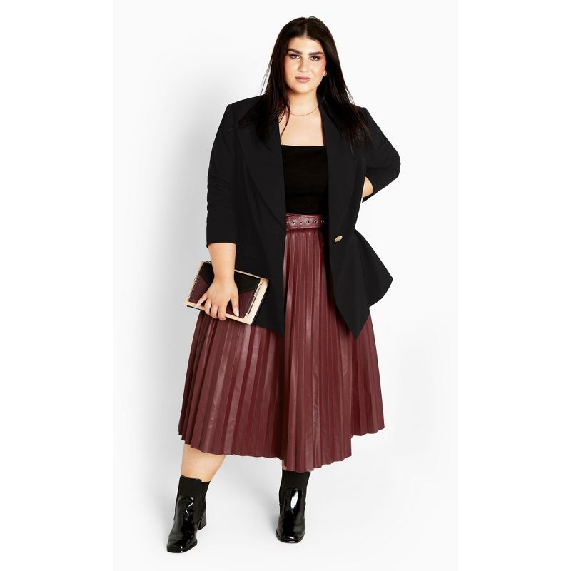 Women's Plus Size Sloane Jacket - black | CITY CHIC, 3 of 8