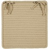 Colonial Mills Simply Home Solid - Linen Chair Pad, 1 Pc - 2 of 2