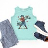 The Juniper Shop Wanna Be A Baller Shot Caller Youth Tank Top - 2 of 4
