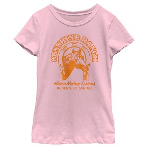 Girl's Lost Gods Distressed Sunshine Ranch T-Shirt - 1 of 4