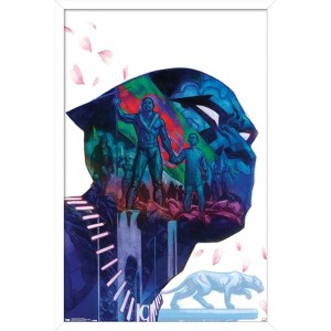 Trends International Marvel Comics Black Panther - Rise #1 Framed Wall Poster Prints - 1 of 4