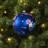 100mm Christmas Shatter-Resistant Ornament Space Blue with Astronaut - Wondershop™ - 2 of 3