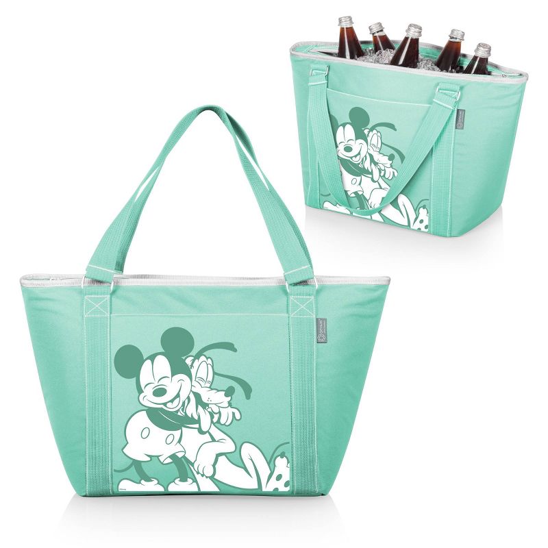 Picnic Time Disney Mickey and Pluto Topanga 16.68qt Tote Cooler Bag - Teal, 1 of 5