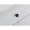 Elegant Lighting Kadea 1.2" Diameter Oil-rubbed Bronze Mushroom Knob Multipack (Set of 10) - 3 of 4