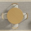 Dovelina Solid Wood Round Dining Table for 4 People Nordic style - 3 of 4