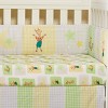 Everyday Kids Llama Llama 4-Piece Crib Bedding Set with Quilt, Sheet, Dust Ruffle & Diaper Stacker – Moon & Stars Theme for Boys & Girls - 4 of 4