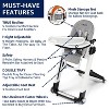 Peg Perego Siesta Multi-Functional Compact Folding High Chair - 4 of 4