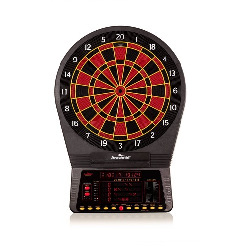 Electronic dart board clearance target