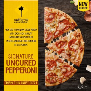 California Pizza Kitchen Thin Crust Signature Frozen Pepperoni Pizza - 12.9oz - 1 of 4