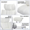 Efomao Desk Office Chair 400LBS, Big and Tall PU Leather Computer Chair, Executive Office Chair with Footrest and Lumbar Support - 3 of 4