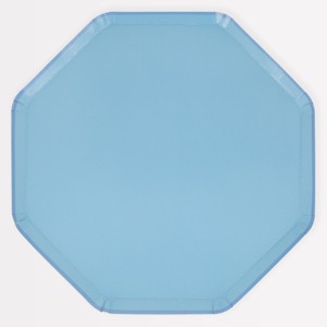 Meri Meri Cornflower Blue Dinner Plates (Pack of 8) - 1 of 4