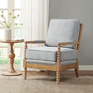 NicBex Accent Chair Modern Arm Chair with Wood Legs Living Room Chair Lounge Chair Comfy Chair for Reading Room - 1 of 4