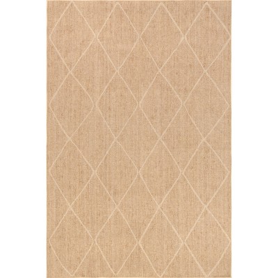 Nuloom Billy Diamond Easy-Jute Machine Washable Indoor Area Rug