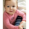 MiniMoi Baby and Toddler "Generation MiniMoi" Stretchy Mini-Striped Cotton-Rich Footie - 4 of 4