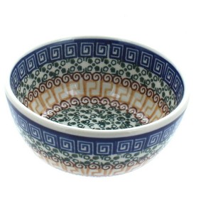Blue Rose Polish Pottery 17 Ceramika Dessert Bowl - 1 of 1