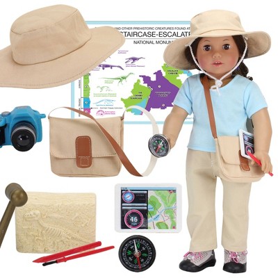 Sophia's by Teamson Kids Smithsonian Paleontologist Set for 18" Dolls