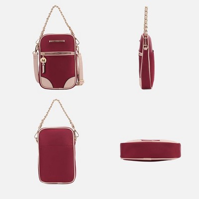 MKF Collection Sue Crossbody Women's Bag Practical and Functional by Mia K - Purple Lavender — фото 5