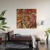 Alisa Galitsyna Colorful Liquid Swirl Wood Wall Mural - Society6 - image 2 of 2