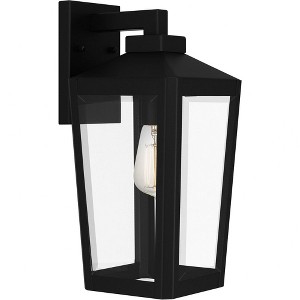 Quoizel Lighting Blomfield 1 - Light Sconce in  Matte Black - 1 of 4