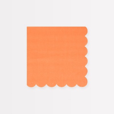 Meri Meri Papaya Small Napkins (Pack of 16)
