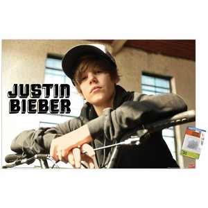 Trends International Justin Bieber - Bike Unframed Wall Poster Prints - 1 of 4