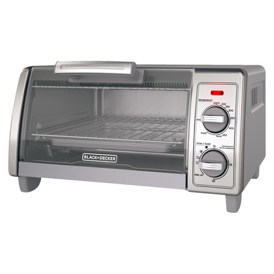 BLACK+DECKER 4 Slice Toaster Oven - Silver - TO1700SG