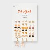 Girls' 20pk Halloween Earring Set - Cat & Jack™ - 2 of 3