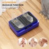 NAYSAYE Exercise Trainer Vibration Platform with Resistance Bands for Home Full Body Workout , Black and Blue, 16.34"*11.61"*4.53" - 4 of 4