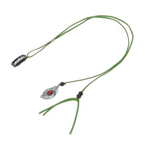 Unique Bargains Women's Leaf Braided Hair Chain 1 Pc - 1 of 4