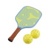 Pickle O'Joe 15.7'' Paddle and Ball Set Traditional Pickleball Paddles - 3 of 4