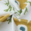 REGALWOVEN Floral Embroidered Decorative Throw Pillow Covers Farmhouse Flower Pattern Cushion Cases for Couch Living Room Decor 18 x 18 Inch 2 Pcs - 4 of 4