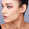 SOHI Women's Metallic Silver Party Cuff Earrings - 3 of 4
