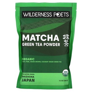 Organic Matcha Green Tea Powder, 12 oz (340 g), Wilderness Poets - 1 of 2