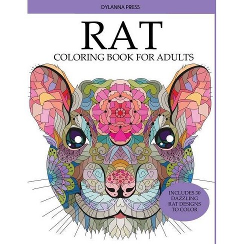 Download Rat Coloring Book For Adults Paperback Target