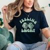 Simply Sage Market Green Dice Feeling Lucky Short Sleeve Tee - 2 of 4