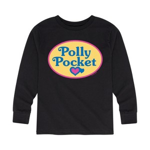 Boys' - Polly Pocket - Polly Pocket Color Logo Long Sleeve Graphic T-Shirt - 1 of 3