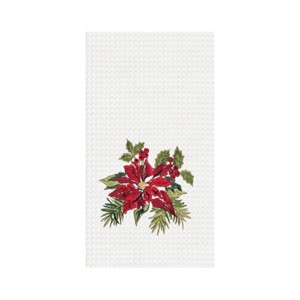 C&F Home Poinsettia Botanical Towel - 1 of 3