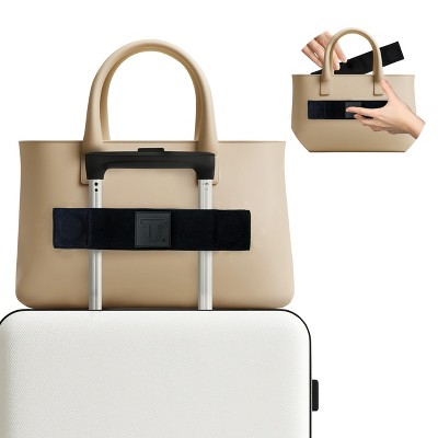 Generic Strap Carryon Luggage Strap Over Suitcase Handle for Attaching Carryon Bag Travel Accessories TSA Approved Carry-On Add a Bag Belt Sleeve