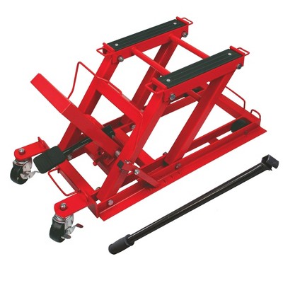 Torin Big Red .75 Ton 1500 Pound Capacity Motorcycle ATV UTV Equipment Jack Lift